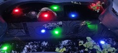IP68 Waterproof LED Submersible color + white Lights with Remote Control 10 pc