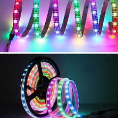 US 1 Pack 5V USB LED Strip Lights TV Back Light 5050 RGB Colour With Remote