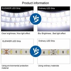 5M 10M 20M 30M DC12V White 5630 SMD 300 Flexible Led Light Strip Ribbon