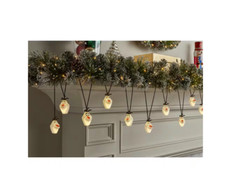 7 ft. Musical Olaf Face Battery-Operated Lights (1-set)