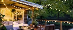 100 LEDs Battery Operated String Lights Globe Fairy Lights Tent Camping Garden