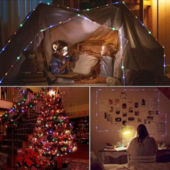 Solar Rope Lights LED PVC Tube Fairy String Lights For Garden Outdoor Waterproof