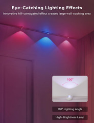 100FT RGB Color Changing Outdoor String Lights with APP & Remote Control