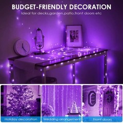 200 LED Solar Power Fairy Lights String Lamps Party Wedding Decor Garden Outdoor