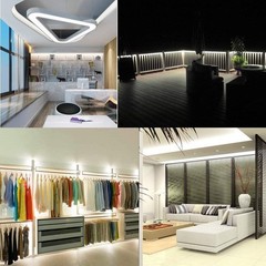16.4FT 5630 SMD LED Lights Strip 300 LEDs 12V Super Bright Daylight White 6000K