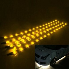 5 PCS 12V 12″ 1FT 15SMD Flexible LED Strip Light Waterproof For Car Truck Boat