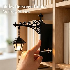 Library Lantern LED Decorative Lamp Bookshelf Reading Book Shelf Lights Ornament