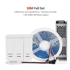 DC24V 10M WS2811 Horse Race LED Strip 2835 120Led/m Running Water Flowing Light