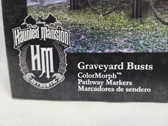 Disney’s Haunted Mansion Graveyard Busts Colormorph Lighted Pathway Markers