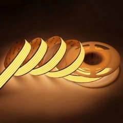 3000K COB LED Strip Light 3cm Wide 1600Leds/m DC 24V Flexible Home DIY Lighting