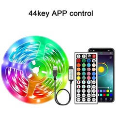 RGB LED Strip Lights 5m 10m 20m 30m APP Remote Bedroom TV Room Lights