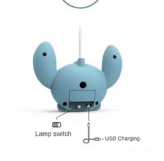 LED lamp with pencil sharpener lilo & stitch ✅