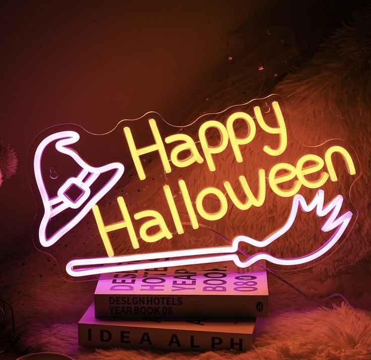 Custom LED Halloween Neon Sign – Neon Lights USB/Plug In Decorative lights