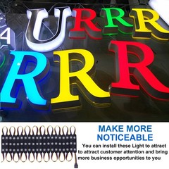 RGB LED Storefront Lights Business Waterproof Decorative 5050 SMD Window Strip