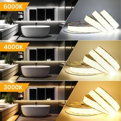Ultra Bright COB LED Strip 5 Rows High Density 1600LED/M Flexible Adhesive Tape