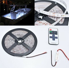 2835 LED RV Marine Boat 16.4 Feet Flexible Green LED Strip Tape Lights Fishing