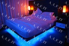Multi-Color LED Glow RGB Strip Light 16FT Stair Cabinet Bedroom Living Room Home