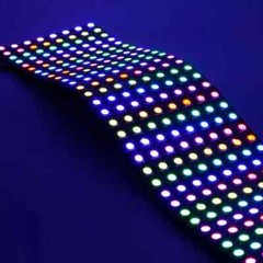 DC5V WS2812B 5050 RGB Flexible LED Panel Matrix Display Screen Addressable Light