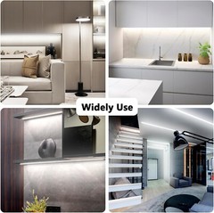 120 LED Strip Lights 174’12VDC 2835 SMD Waterproof Home Decor 3000K Warm Whit