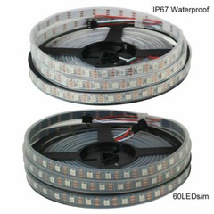 WS2812B 5050 RGB LED Strip 144 60 30LED/M WS2812 Individual Addressable 5V Tape