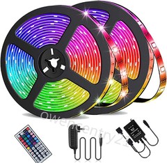 USA – LED Strip Lights 100ft 50ft 5050 RGB Room Light with Remote