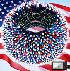 1500 LED 470FT Christmas Lights Outdoor,12 Lighting Modes Christmas String Light