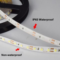 16FT Super Bright 2835 600 LED Strip Light Flexible Waterproof 12V 8mm Tape Lamp