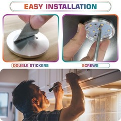 Lvyinyin Rgbww Led Closet Light Hutch Bookshelf Showcase Display Lighting Multi