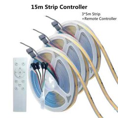 WS2811 COB Running Water Flowing LED Strip Light Race Wireless Remote Controller