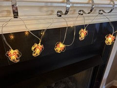 Disney Minnie Mouse LED String Lights Battery Operated NIP