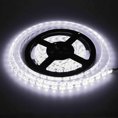 16FT Super Bright Cool White 6000K 5630 SMD 300 LED Strip Lights Flexible DC 12V