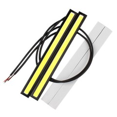 6~24 PACKS 12V LED Strip DRL Daytime Running Lights Fog COB Car Lamp Waterproof