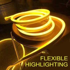 12V Flexible LED Strip Waterproof Sign Neon Lights Silicone Tube 10m-50m XMAS