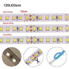 12V 24V SMD 2835 LED Strip 120LED/s High Brightnes LED Strip Lamp 5M 10M 15M 20M