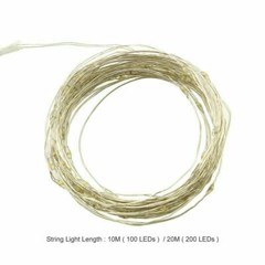 200LED 66ft Solar Fairy String Light Copper Wire Outdoor Waterproof Garden Decor