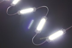 LEDupdates Brightest Store front LED window Light COB Module + UL Power Supply