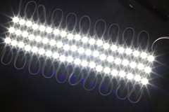 25ft Storefront LED Light, 24v Brightest 3030 + UL Power Supply