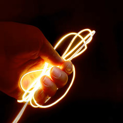 Ultra Slim 2mm 12V COB 480leds/m LED Flexible Strip light Tape Lights Bar Room