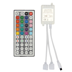 10M 600Leds 3in1 Set RGB Non-Waterproof SMD 3528 LED Strip Light + 44Keys Remote