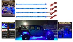 Waterproof Blue LED Strip Lights – Perfect for Cars, Boats & Motorcycles
