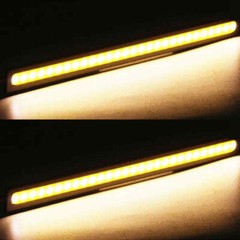 6~24 PACKS 12V LED Strip DRL Daytime Running Lights Fog COB Car Lamp Waterproof