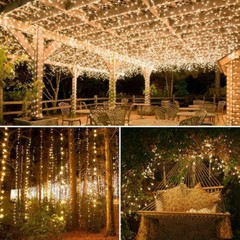 100-400 LED Solar Fairy Lights Xmas Garden Outdoor Party Decoration Christmas