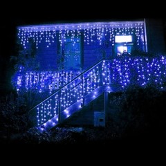 Christmas Lights Outdoor Decorations 96-960 LED 8 Modes Curtain String Light US