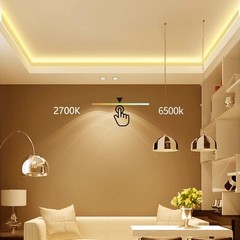 12V 24V COB CCT 2700K-6500K LED Strip 5M 600Leds/m Dimmable Flexible Tape Light