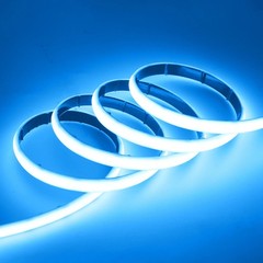 12V/24V COB LED Strip 320LEDs/m IP68 Waterproof Underwater Flexible Light w/Tape