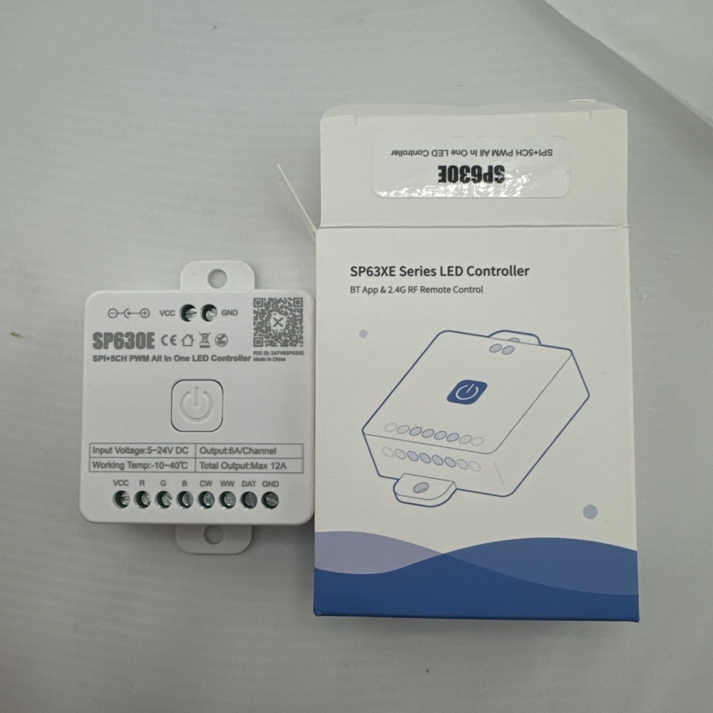 BTF-LIGHTING SP630E Bluetooth LED Controller Support PWM Monochrome CCT RGB RGBW
