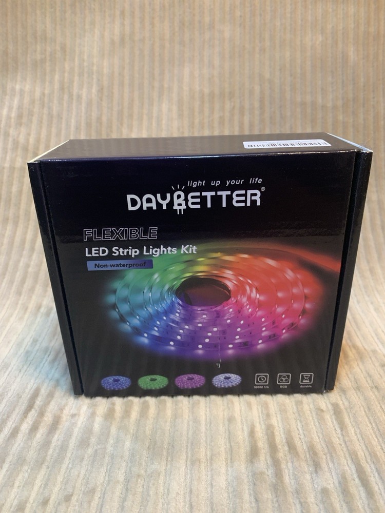 Daybetter 2 10m RGB 5050 LED Strip Light Non-waterproof Model No D50320-N202006