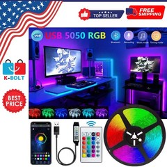 LED Strip Lights, Smart Light with App Remote Control, RGB LED Lights for Room
