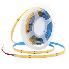 12/24V Flexible COB LED Strip Light 384/528LEDs High Density Tape Car Boat Decor