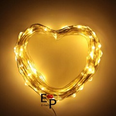 USB Plug Twinkle LED String Fairy Lights Copper Wire With Remote 50 100 200 LED